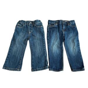 Bundle of Baby Toddler Denim Jeans Carter's 18m & Children's Place 24m